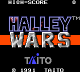 Halley Wars Title Screen